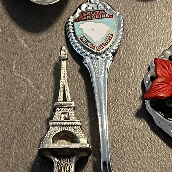 Trillium Silver Floral Spoon - Picture 10 of 16